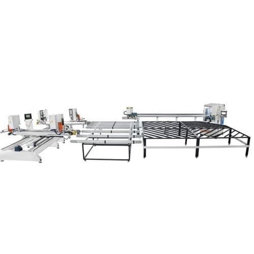 Linha de soldagem com quatro ângulos - PVC 4 - PLASTMAK MACHINE - automática / de alta velocidade / CNC