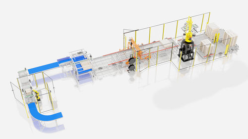 Paletizador camada por camada - BOXPACKER PLUS - Keeltek  - industrial / industrial / de acesso