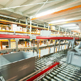Transportador de rolos - Jiangsu EBIL Intelligent Storage Technology Co.,Ltd. - horizontal / para paletes / para sacos