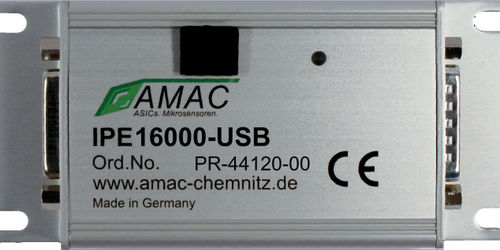 Interpolador de 3 canais - IPE16000 - AMAC ASIC - und Mikrosensoranwendung Chemnitz GmbH - programável / com interface SPI / para sistema de medição