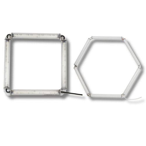 Iluminação para sistema de visão de barras - GEMX4-X6 - GENESI ELETTRONICA SRL - frontal / retangular / de LED