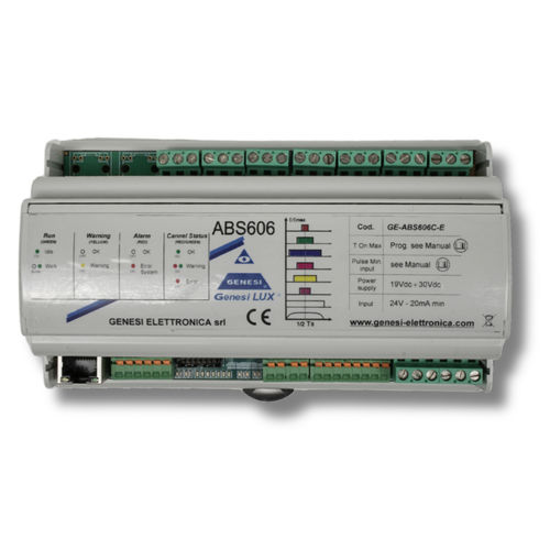 Controlador de luzes Ethernet - ABS606 - GENESI ELETTRONICA SRL - USB / EtherCAT / 6 canais