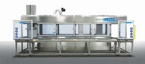 Máquina de limpeza ultrassônica - Iberkleen - de peças / de banhos múltiplos / para desengorduramento