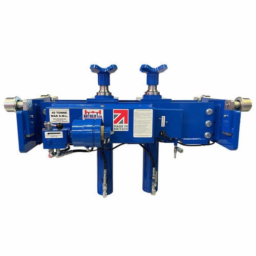 Macaco de fossa - Autolift Ltd - hidropneumático / 40 toneladas / para operações de elevação