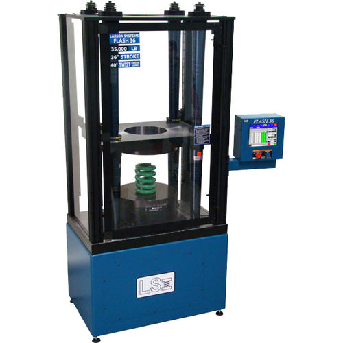 Máquina de ensaio de compressão - FLASH 36 - Larson Systems Inc. - de tração / motorizada / para molas