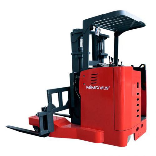 Empilhadeira retrátil com bateria - MQB series - MiMA electric forklift - para operador a bordo em pé / de movimentação / para corredores muito estreitos