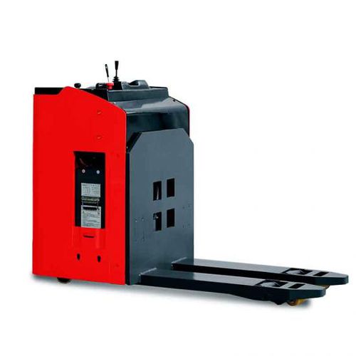 Transpaleteira elétrica - MEB60 - MiMA electric forklift - para operador a bordo em pé / de movimentação / robusta