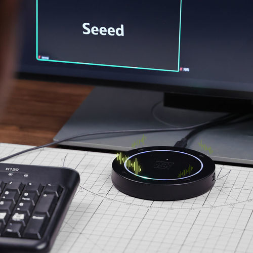 Microfone com altofalante de gravação - ReSpeaker 4-Mic - Seeed Studio - de comunicação / para uso geral / MEMS