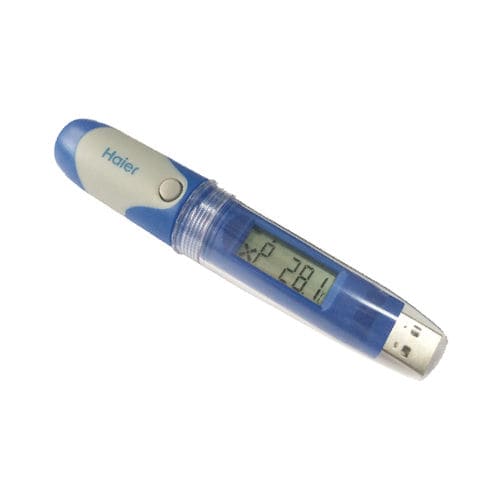 Registrador de dados de temperatura - HETL-01 - Qingdao Haier Biomedical Co.,Ltd - USB / com display LCD / para refrigerador
