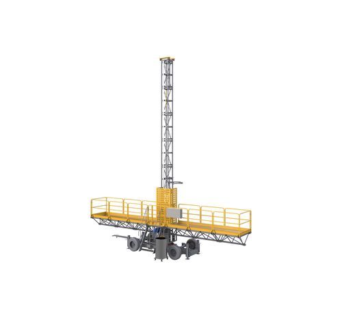 Plataforma de cremalheira monocoluna - MC Series - Ficont Industry (Beijing) Co., Ltd. - bicoluna / de pinhão e cremalheira