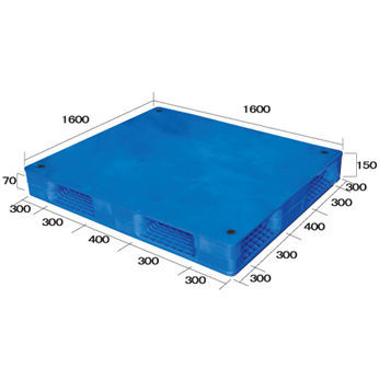Palete em plástico - QH-1616(H) - Shanghai Qinghao Plastic Pallet Manufacture Co., Ltd. - multivias