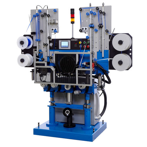 Máquina de impressão de estampagem a quente - HF500  - Taymer - para cabos / de 3 cores / automática