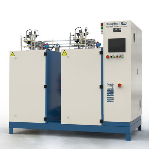 Dosador-misturador para resina epóxi - ZHEJIANG HENGHUI MACHINERY CO.,LTD - de cor / para espumas de PU / com bomba de pistões
