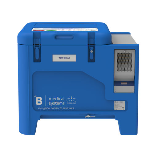 Refrigerador para vacinas - TCW80AC - B Medical Systems - à prova de água / CEM / para ambientes agressivos