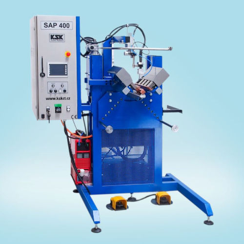 Máquina estacionária de solda MIG - SAP 400 - KSK - TIG / MAG / controlada por CLP