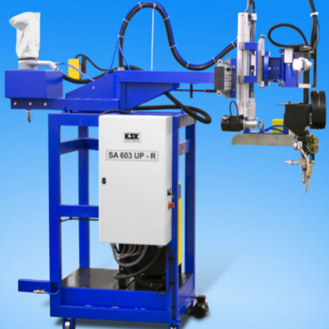 Máquina estacionária de solda MIG - SA 603 UP-R - KSK - TIG / automática / programável