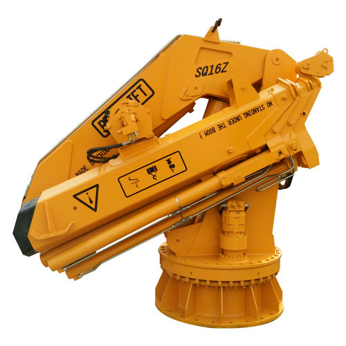 Guindaste sobre barcaça - SQ16ZA5TJ - BOB-LIFT - articulado / para aplicações marítimas / para serviços pesados