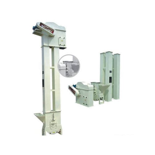 Elevador de canecas para a indústria alimentícia - TDTG series - Henan SRON SILO ENGINEERING Co., Ltd - de colunas / elétrico / para cereais