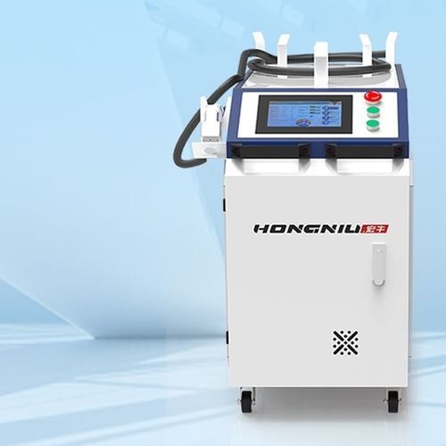 Máquina de limpeza a laser de fibra - Jinan hongniu mechanical equipment Co., Ltd - manual / semiautomática / industrial