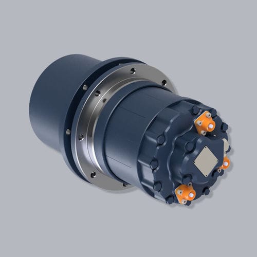 Motorredutor CC - M160 Series - I&W Electric Drive Systems - de ímãs permanentes / síncrono / planetário