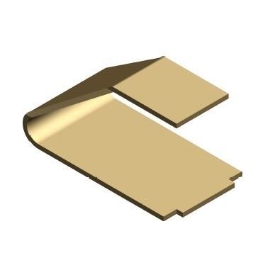 Contato elétrico plano - 1-07-001-010-1 - YAN SHIN PRECISE CO.,LTD - estampado / de mola / em cobre