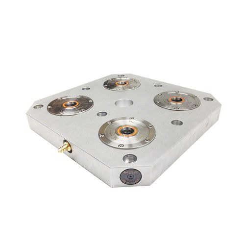 Placa de fixação modular - 2475-50 series - ER-EL MAKINA - quadrada / para sistema de centragem e fixação no ponto zero / materiais
