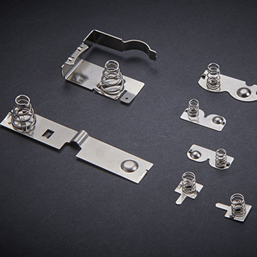 Contato elétrico de mola - HLC METAL PARTS LTD - estampado / em aço inoxidável