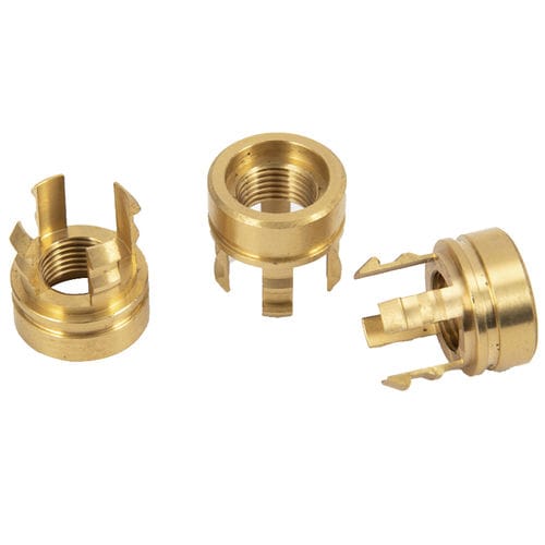 Serviço de usinagem: torneamento latão - HLC METAL PARTS LTD - sob medida / de conexões / CNC