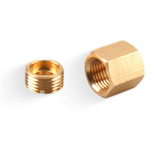 Serviço de usinagem: torneamento latão - HLC METAL PARTS LTD - industrial / para eletrônica / de elementos de fixação