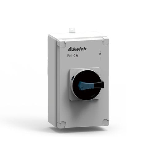 Caixa de montagem retangular - EDS1 series  - Aswich Electrical Co., Ltd - em alumínio / para interruptor / de distribuição