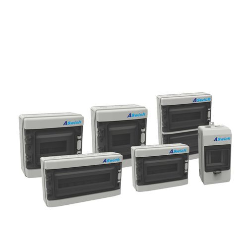 Quadro elétrico de distribuição - FCDB-EU - Aswich Electrical Co., Ltd - de parede / para trilho DIN / em policarbonato