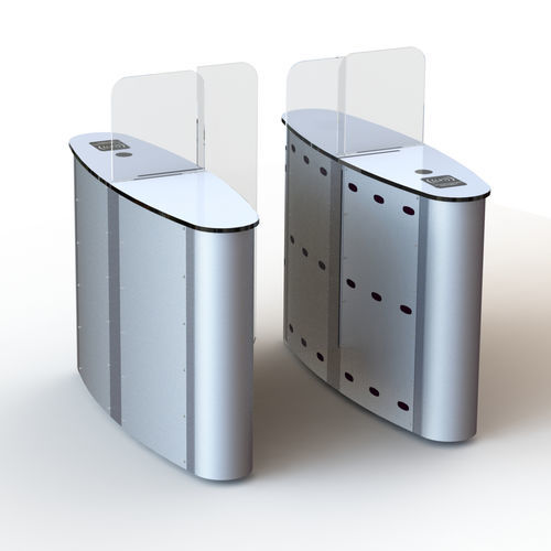 Catraca sem contato automática - WR-228  - Winser Tech - para controle de acesso / em aço inoxidável / em vidro