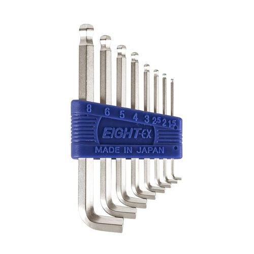 Chave Allen de ponta cônica - TTR-S8 - Eight Tool - de ponta curta / de cabeça sextavada / em L