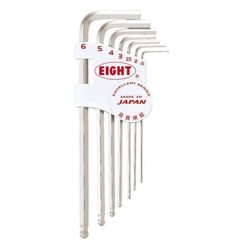 Chave Allen de ponta longa - TMS-7 - Eight Tool - kit / de ponta cônica
