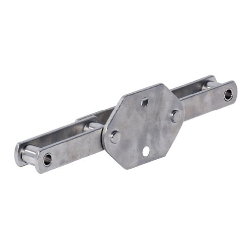 Corrente em aço inoxidável - VC - ZEXUS CHAIN Co., Ltd. - de rolos / com fixação / resistente à corrosão