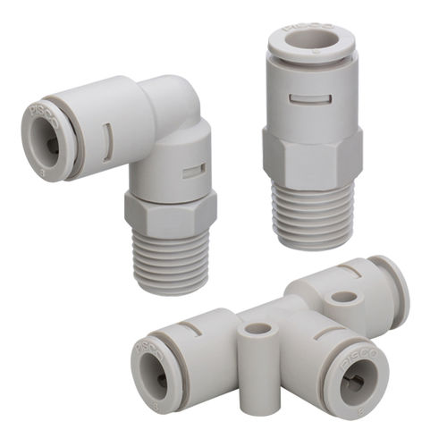 Conexão para produtos químicos - AP series - NIHON PISCO CO., Ltd. - pneumática / push-in / em T