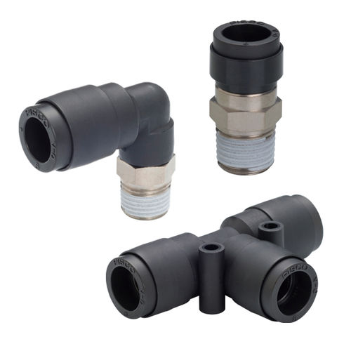 Válvula de retenção resistente a respingos - V-0 series - NIHON PISCO CO., Ltd. - push-in