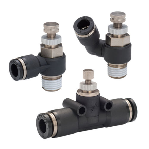 Válvula de agulha - JN series - NIHON PISCO CO., Ltd. - com volante / reguladora de fluxo / para ar
