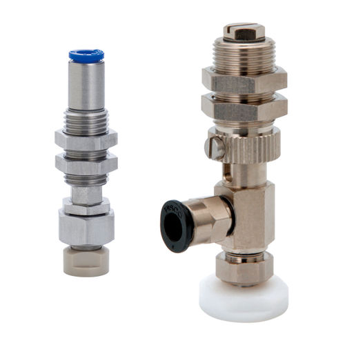 Ventosa para fixação sem marcas - VP series - NIHON PISCO CO., Ltd. - circular / em PEEK / em POM