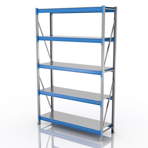 Sistema de armazenamento modular - AR-FL075 - FLECTA - para caixas / em aço / 5 prateleiras