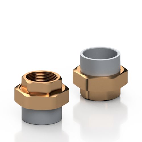 Adaptador hidráulico para tubos - RCABBC series - Effast - industrial / fêmea / fêmea-estriado