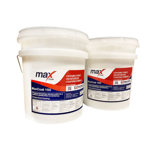 Revestimento de proteção - MAXCOAT 150 & 180 - NUTEC FIBRATEC - de isolamento / em cimento / em gesso