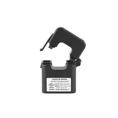 Sensor de corrente com transformador - XH-SCT-T12 - Jiangyin Spark Electronic Technology Co.,LTD - de pinça / monofásico / CA