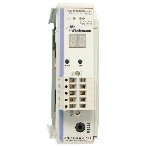 E/S digital - BWU1416 - Bihl+Wiedemann GmbH - AS-i / RS232 / de segurança