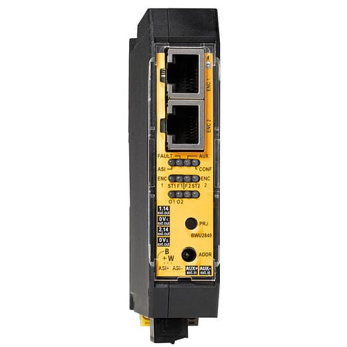 Módulo E/S digital - BWU2849 - Bihl+Wiedemann GmbH - RJ45 / AS-i / TTL