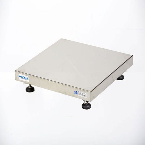 Balança com plataforma - MI series - Ascell Sensor,S.L. - quilograma / com display separado / em aço inoxidável