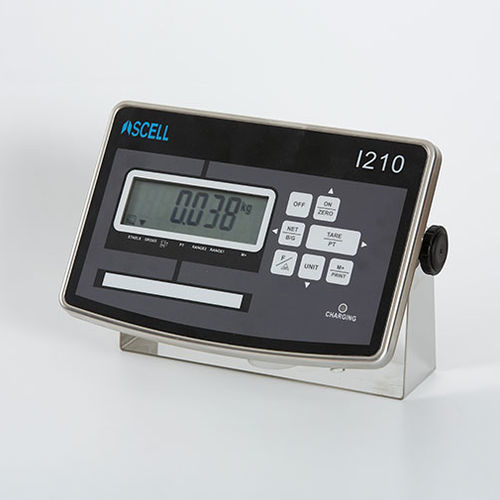 Indicador de peso com display LCD - I210 - Ascell Sensor,S.L. - de bancada / à prova de água / IP68