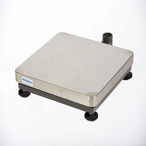 Balança com plataforma - P - Ascell Sensor,S.L. - kg / interna / em aço inoxidável