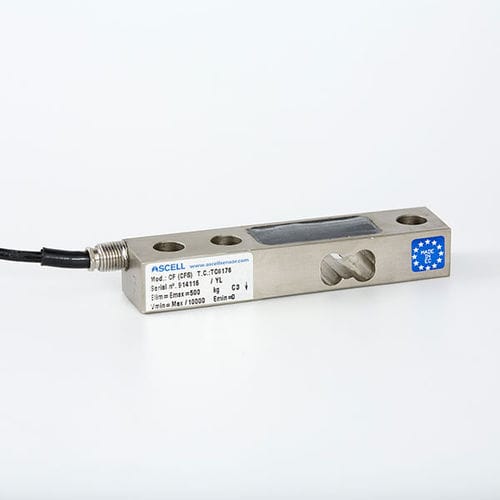 Célula de carga de flexão - CFS - Ascell Sensor,S.L. - tipo beam / em aço / OIML