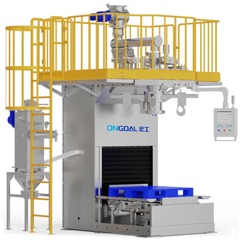 Máquina embaladora automática - ONGOAL TECHNOLOGY CO., LTD. - vertical / para sacos / com transportador contínuo